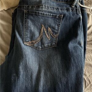 Women's Boot Cut Jeans in Blue